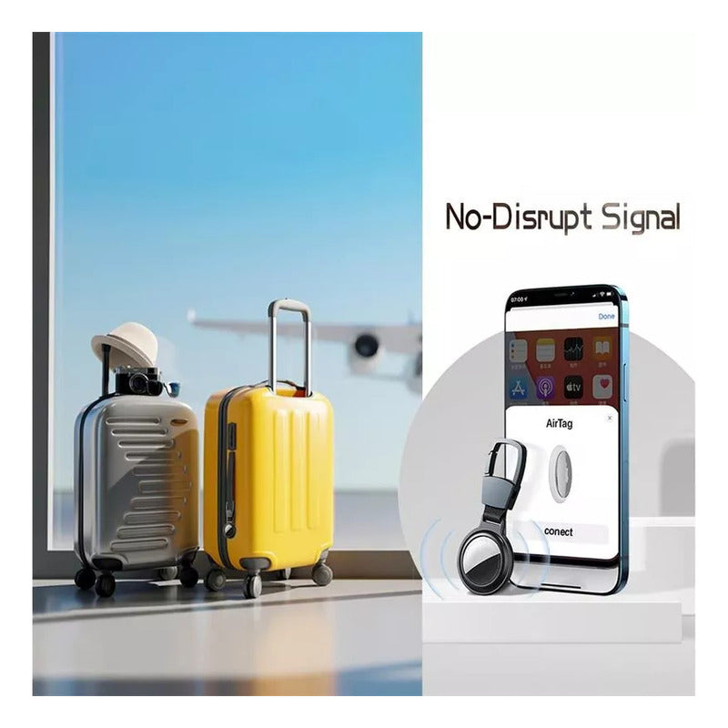 Funda Protectora Premium Aluminio Magnético Para Airtag
