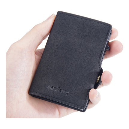 Billetera Tarjetero Anti Clonación Con Bloqueo Rfid Baellery