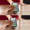 Billetera Con Tarjetero Rfid Antirrobo Premium Con Monedero
