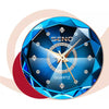 Reloj Pulsera Acero Seno Ocean Star De Cuarzo Lujo Dama