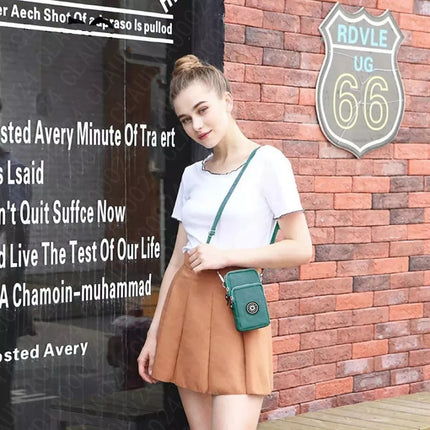 Bandolera Bolso De Hombro Deportivo Para Celular Para Mujer