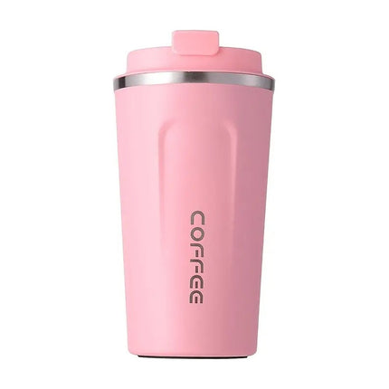 Vaso Taza Termico Mug 500ml Con Tapa Varios Colores Calidad