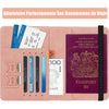 Funda Porta Pasaporte Organizador De Viaje Unisex