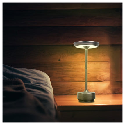 Lámpara Luminaria Portatil De Mesa Inalámbrica Recargable