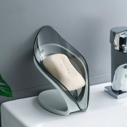 Jabonera Moderna Para Baño Con Soporte Y Drenaje Decoración