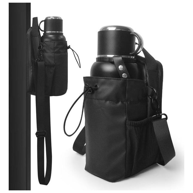 Bolso Con Soporte Magnetico Para Gimnasio Porta Botella