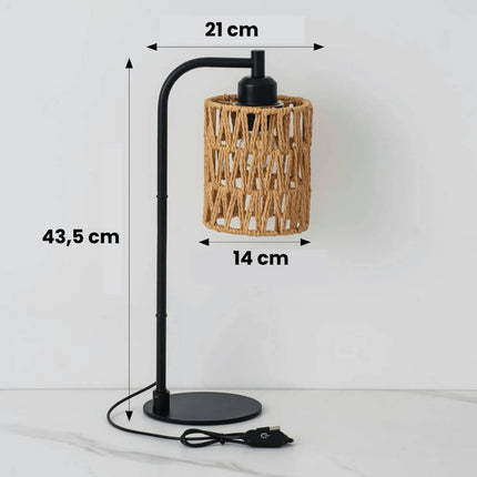 Lampara De Mesa Escritorio Usb Brillo Ajustable + Bombilla