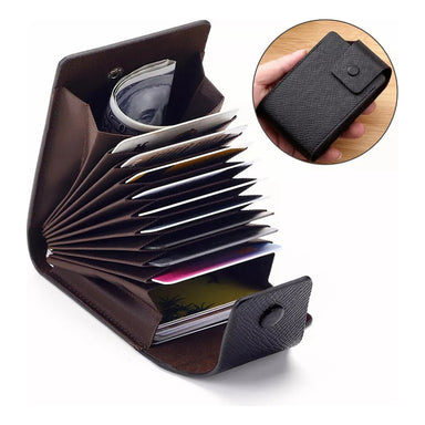 Billetera Tarjetero Organizador Tarjetas Multi Ranuras Rfid