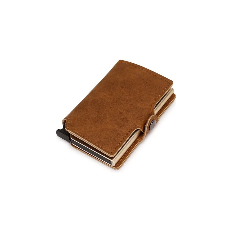 Billetera Para Tarjeta De Débito Y Crédito Con Broche