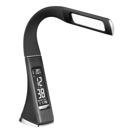 Lampara De Escritorio Nocturna Flexible Led Para Lectura Usb Negro Blanco