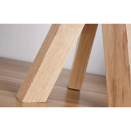 Lampara De Mesa Escritorio Tripode De Madera Con Pantalla