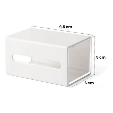 Mini Cajas Organizadoras Multiuso Adhesivas Baño Pack X4