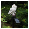 Pack X2 Buho Led Estaca Jardin Recargable Panel Solar