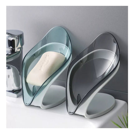 Jabonera Moderna Para Baño Con Soporte Y Drenaje Decoración