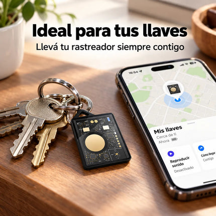 Localizador De Objetos Smart Tag Rastreador Tag Para iPhone Negro