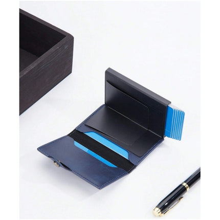 Billetera Tarjetero Anti Clonación Con Bloqueo Rfid Baellery