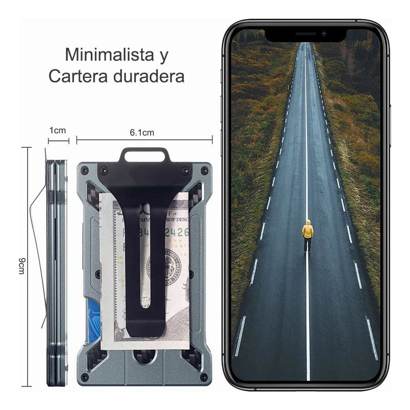 Banna Cartera Rfid Hombre Tarjetero Billetera Fibra De Carbonominimalista Billetera De Tarjeta De Créditotarjetero Para Tarjetas De Credito, Tarjetero Para Tarjetas De Credito