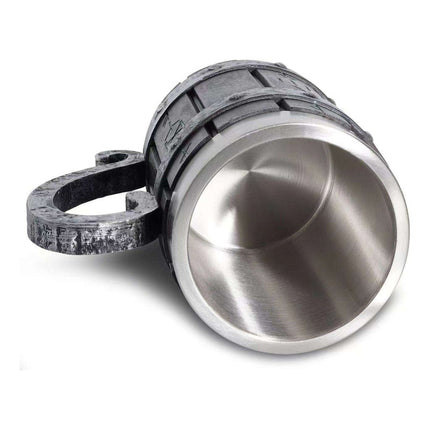 Jarra Nordica Vikinga Barril Medieval Cerveza Café Té