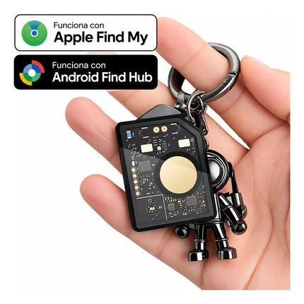 Localizador De Objetos Smart Tag Rastreador Tag Para iPhone Negro