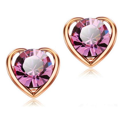 Pack De Collar Caravanas Anillo Y Pulsera Combo Bijouterie Rosa Chicle