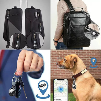 Funda Protectora Premium Aluminio Magnético Para Airtag