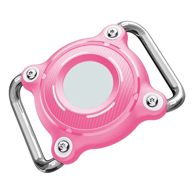 Case Llavero Reforzado Resistente Al Agua Para Airtag Rosa Reforzado
