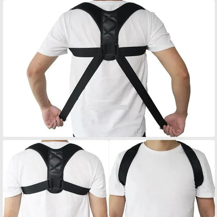 Corrector De Postura Ajustable Unisex Espalda Y Hombros