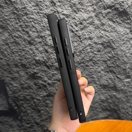 Funda Magnética Y Soporte Para Samsung Galaxy S25 Plus Ultra Negro S25 Ultra