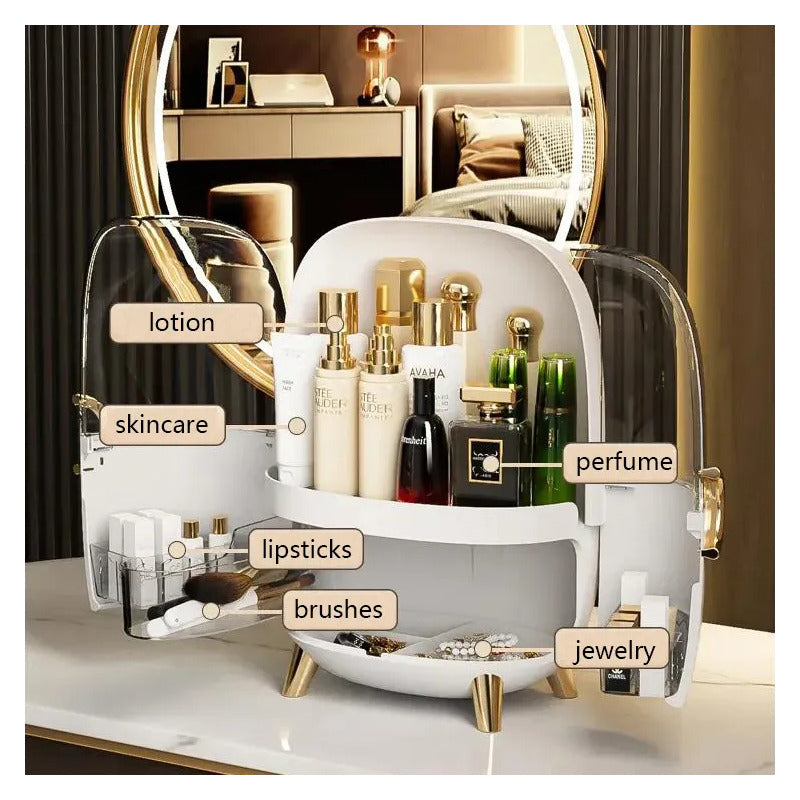 Organizador De Maquillaje Porta Cosmeticos Diseño De Capsula