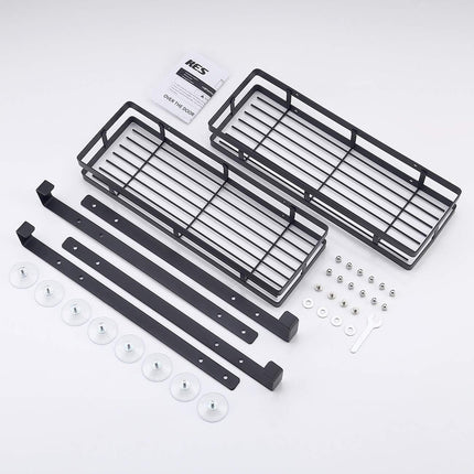 Estante Organizador Para Ducha En Acero Inoxidable 2 Pisos
