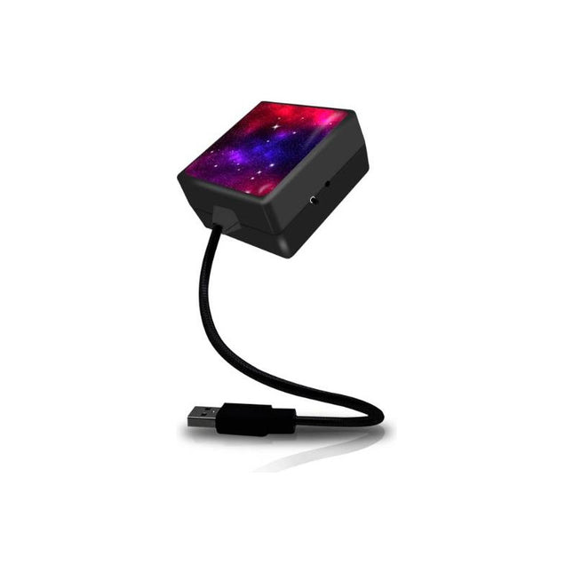 Luz Led Interior De Auto Usb Techo Azul Y Rojo Luz Led Casa