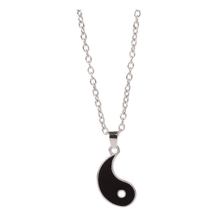 Collar Colgante Diseño Yin Yang Para Compartir