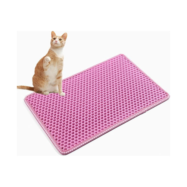 Alfombra Arenero Gato Doble Capa Impermeable 45x60cm