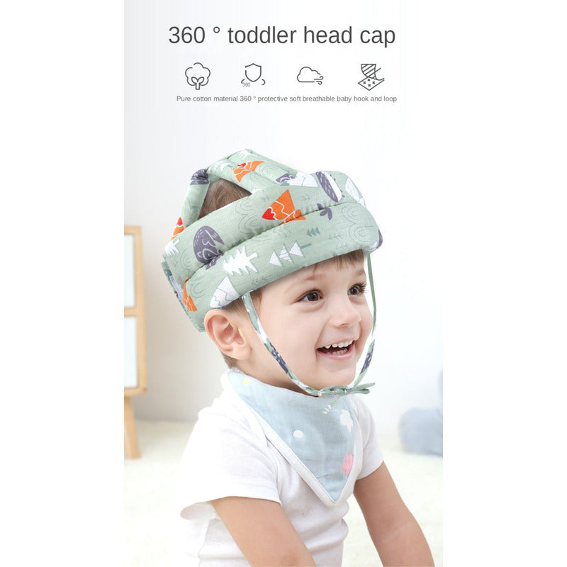 Casco Protector Para Bebés Alta Seguridad Ajustable