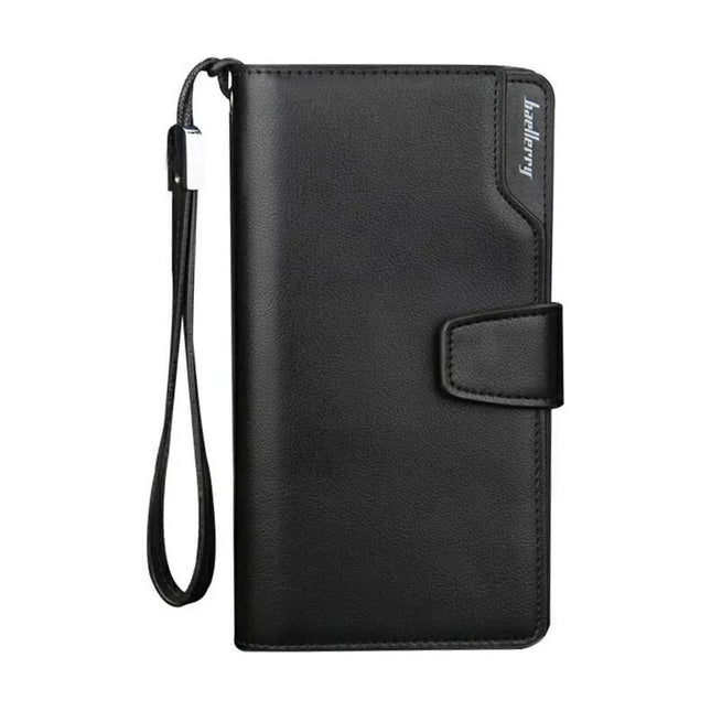 Cartera De Lujo Para Caballero Con Tarjetero Y Porta Celular