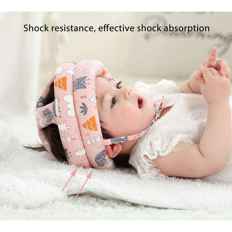 Casco Protector Para Bebés Alta Seguridad Ajustable