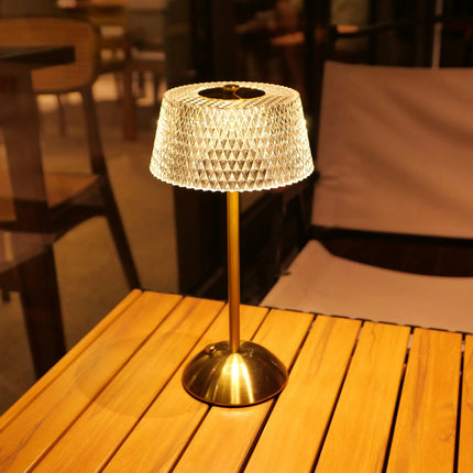 Lámpara Luminaria Portatil De Mesa Inalámbrica Usb 3 Tonos