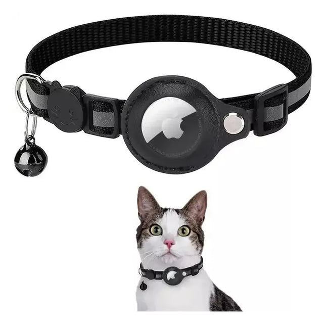 Collar Porta Airtag Para Gatos Con Cascabel Air Tag Case