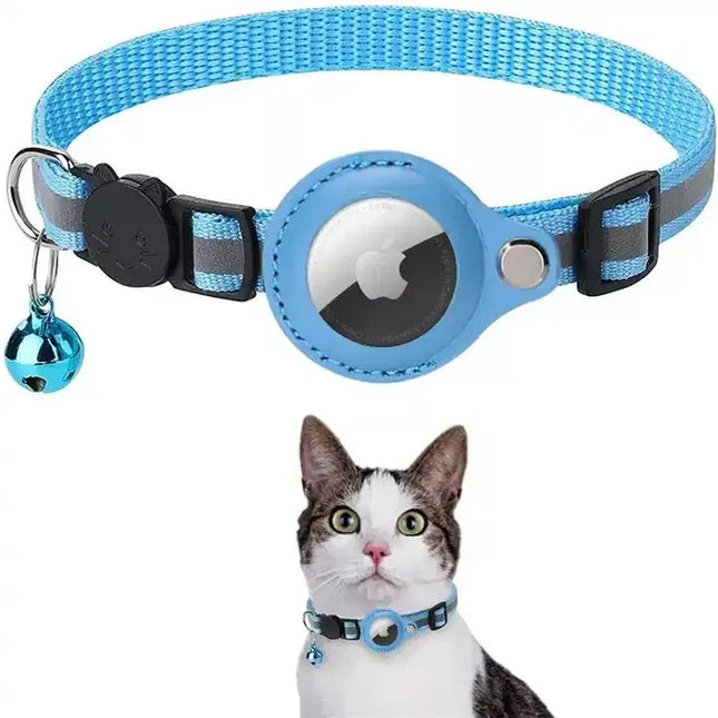 Collar Porta Airtag Para Gatos Con Cascabel Air Tag Case