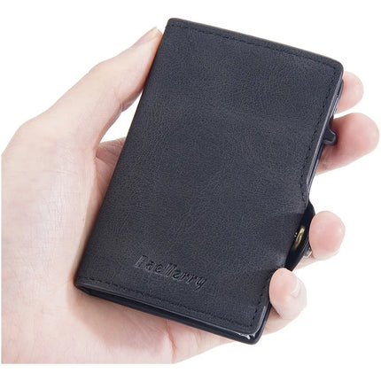 Billetera Tarjetero Anti Clonación Con Bloqueo Rfid Baellery