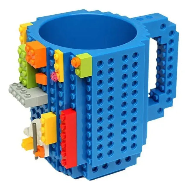 Taza Armable Bloques De Construcción Piezas 350 Ml